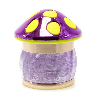 4-layer mushroom smoke grinder 55599