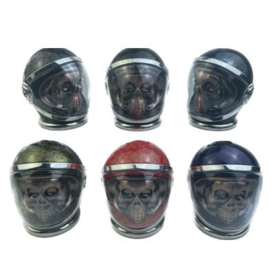 Patterned helmet skull smoke crusher 55565-3
